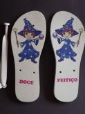 Chinelo Personalizado 35/36 modelo doce feitiço