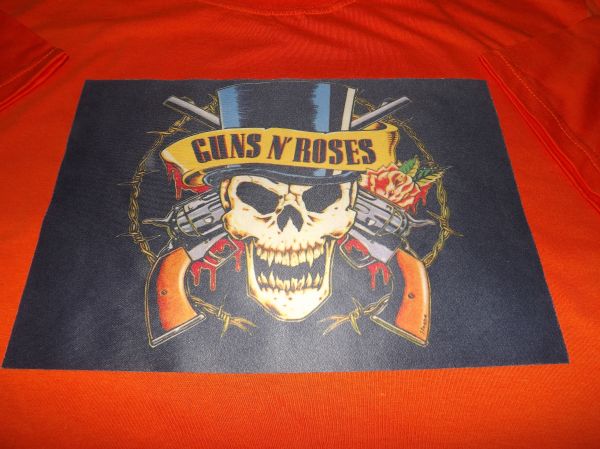 Camiseta G modelo Guns and Roses 100% algodão