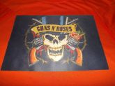 Camiseta G modelo Guns and Roses 100% algodão